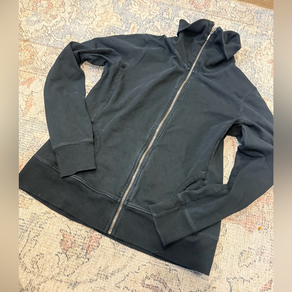 Banana Republic Black Ribbed Knit Top